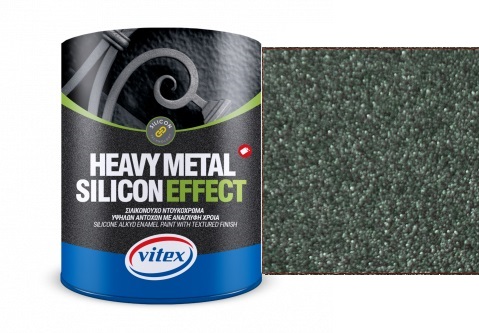 Vitex Heavy Metal Silicon Effect  - štrukturálna kováčska farba  775 Spring 2,25L